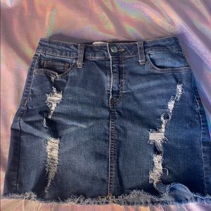 Denim skirt
